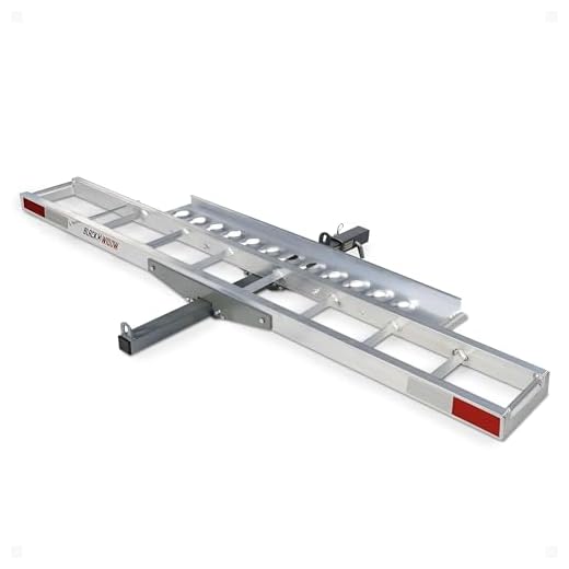 How to build a luggage rack for motorcycle Aluminum Motorcycle Hitch Carrier