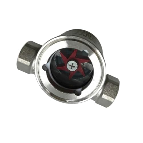 Indicateur de débit d'eau 3/4 inox pour éviter les pannes de vannes et blocages