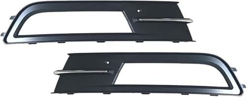 Grille de phare antibrouillard pour VW Passat B8 2017-2019 gauche et droite avec garniture chromée