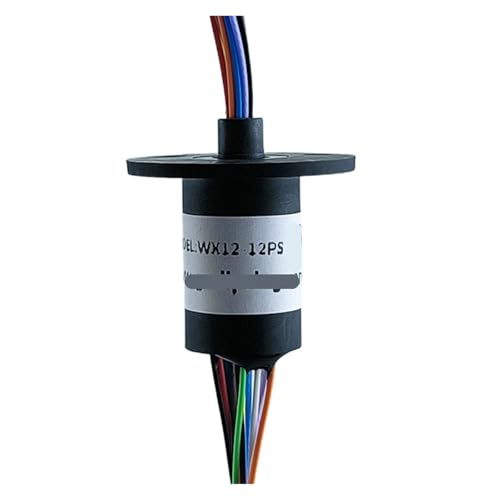 Bague collectrice électrique rotative WX12-12PS 12 voies anti-torsion de câble 2A