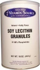 Vitamin Source Non-GMO Soy Lecithin 16oz Granules