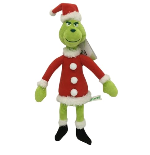 SENTOYA Peluche Grinch Natal cães peluche boneca de peluche brinquedo enchimento almofada brinquedo peluche presentes para meninos meninas meninos (Natal Grinch)