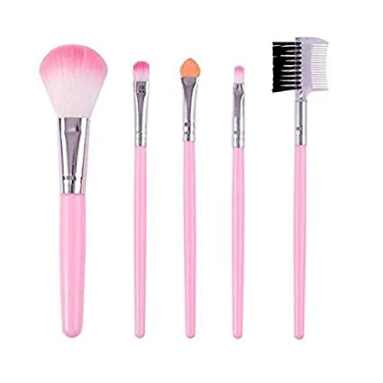 Soft Makeup Brush Set Of 5 Face And Lip Makeup Brush Set