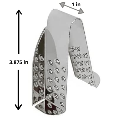 Safegrate Grater Finger Guard For Cutting Vegetables/Grating With Mandoline Slicer/Vegetable Slicer, Stainless Steel Finger Protector For Cutting Food, Dishwasher Safe Finger Guards For Cutting thumb #5