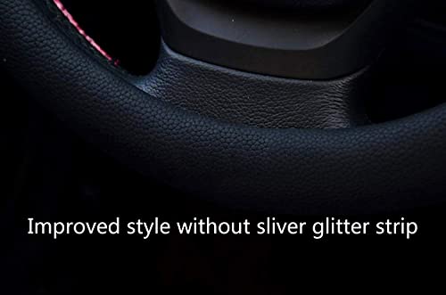 image for Valleycomfy Steering Wheel Cover with Microfiber Leather for Car Truck