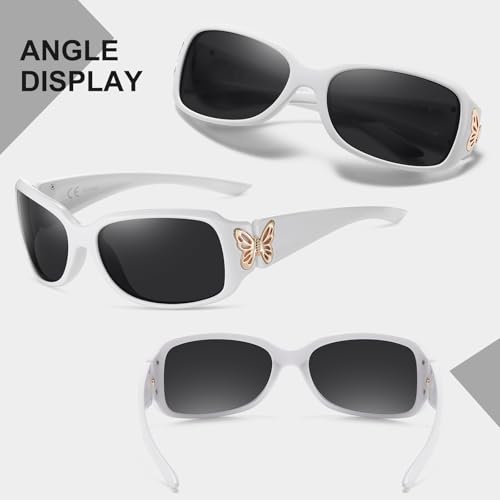 Image of HAOLOTA Polarized Sunglasses Men Women Designer Driving glasses Lightweight UV400 Protection