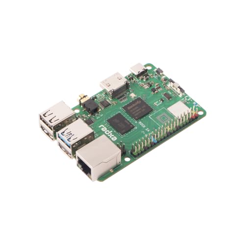 Radxa Rock 2A Single Board Computer, RK3528A Quad-Core CPU, GPU, 4K HDMI and Gigabit Ethernet...