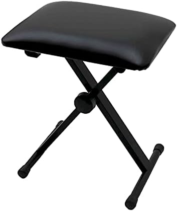 Oypla Keyboard Piano Bench Stool Seat Chair Throne Adjustable Portable