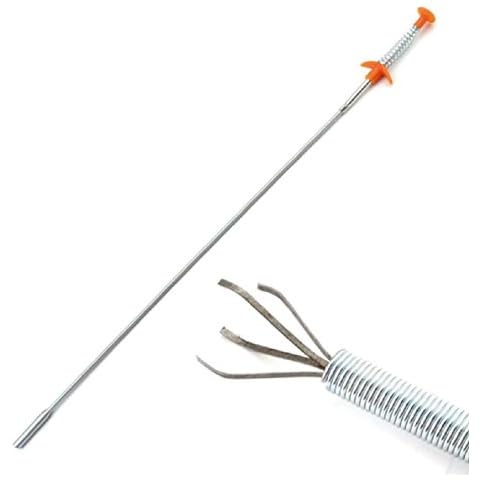 Driak 1pcs Kitchen Bathroom Toilet Sink Cleaning Pipeline Dredge Tools Hair Catcher Bendable Spring Pipe Dredge Home Use Cover