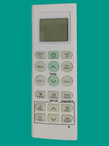 Image of Sanavya AC Remote Control - Compatible Replacement for Split & Window Air Conditioners - Replicates Genuine Remote Functions (AKB75415306 Model 36K)