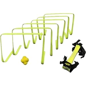 ND Speed Agility 12 inch Hurdles Ladder Football Training Sport Equipment Kit