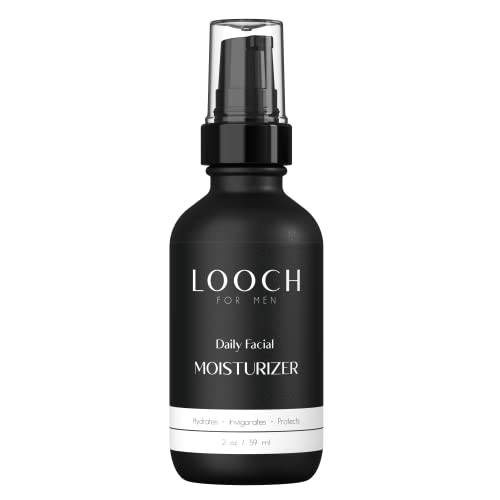 Looch Men’s Daily Face Moisturizer, Natural & Organic Premium Anti-Aging For Dry, Sensitive & Normal Skin With Hyaluronic Acid, Jojoba & Hemp Oil, Advanced Skincare For Men 2 Oz #TOP4