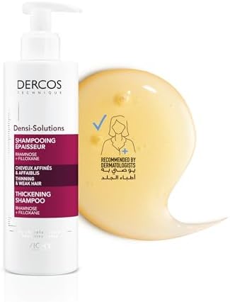 Vichy Dercos Densi-Solutions Hair Thickening Shampoo for Weak and Thinning hair 250ml