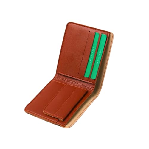 Image of ncgifts Men's Customized Wallet I Personalised Slim Stylish Leather Purse with Name & Charm I Unique Birthday Anniversary Gift for Men Boy Love Husband Employees Clients (Tan)