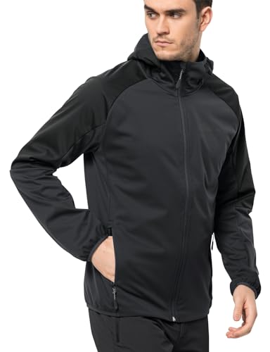 Jack Wolfskin Herren Feldberg Hoody M Jacket, phantom, 3XL EU – Ansicht 5
