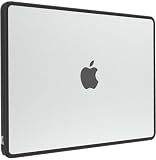 BlueSwan Anti-Cracking Case for MacBook Air 13 inch, M1 Chip 2020-2018 Model A2337 A2179 A1932, Drop Protection Soft TPU Bumper PC Base for Air 13.3 inch, Frosted Clear