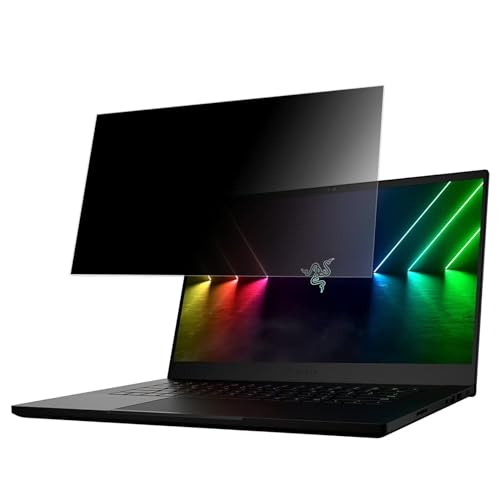 Razer Blade 15 Advanced Model 15.6�C���` 16:9 �Ή� �`�����h�~�t�B���^�[ �v���C�o�V�[�t�B���^�[ �u���[���C�g�J�b�g ���˖h�~ PC �p�\�R�� ���j�^�[ �̂������h�~ ��ʕی�t�B���� �ی�V�[�g ���E�ȒP ���ʎg�p