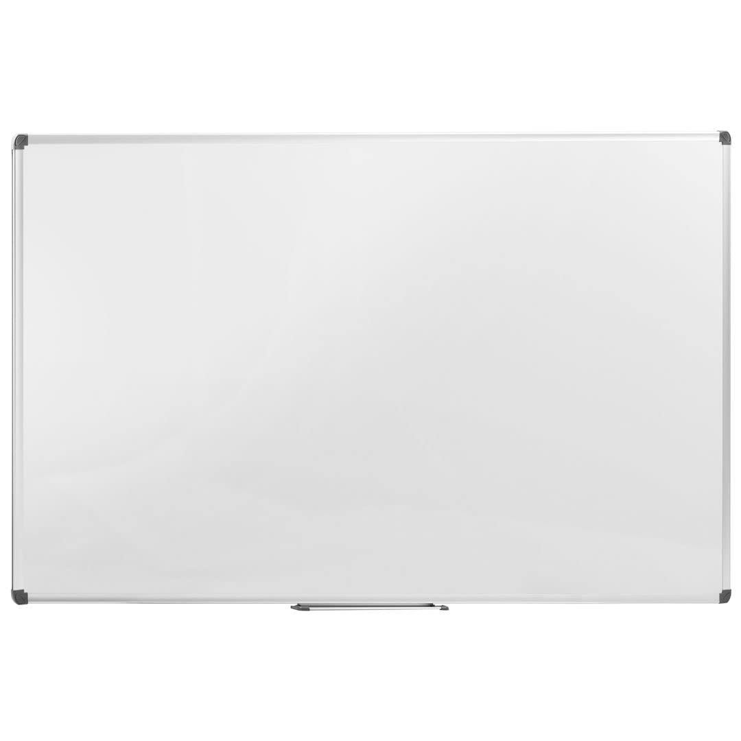 Danieli Store - Pizarra blanca magnética 150 x 100 cm - Pizarra blanca da pared con rotuladores borrables, imanes y borrador magnético