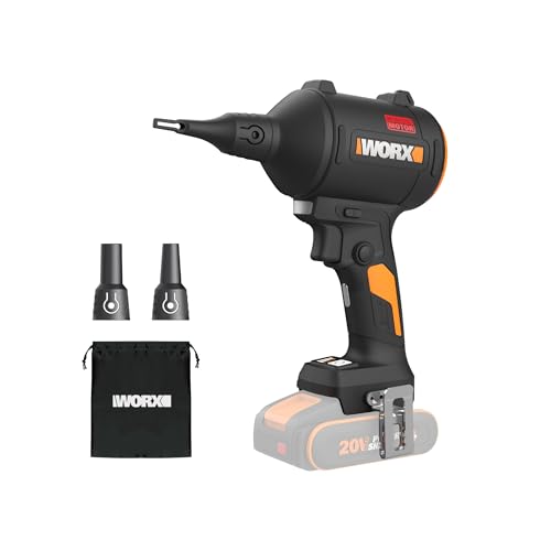 WORX 20V Akku-Staubbläser mit bürstenlosem Motor, elektrisches...