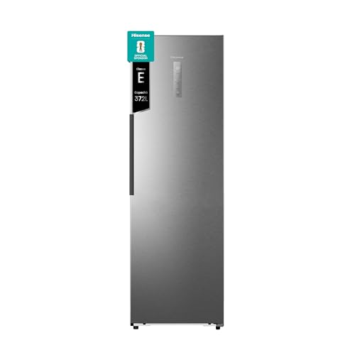 Hisense RL3K370SEIE Frigorifero Monoporta Total No Frost, Inox, 185.6 x