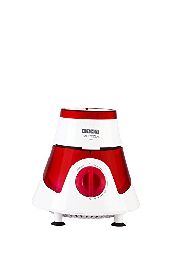 Usha MG-3576 750W Mixer Grinder, 3 Jars, Red/White - Image 6
