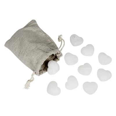 HomArt Quartz Heart Unpolished Hand Carved Quartz 6027-0
