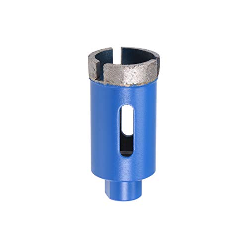 sourcing map 30mm Sintered Diamond Core Drill Bits Hole Saws, Dry or Wet Drilling for Brick Concrete Block Masonry Marble, for M10 Angle Grinder