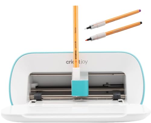 Cannysafe Adapter Stiftehalter passend für Cricut Joy/Joy Extra 100% Passgenau | Stabilo 0.4 Point88+68 | Made in Germany | Weiß, Kunststoff