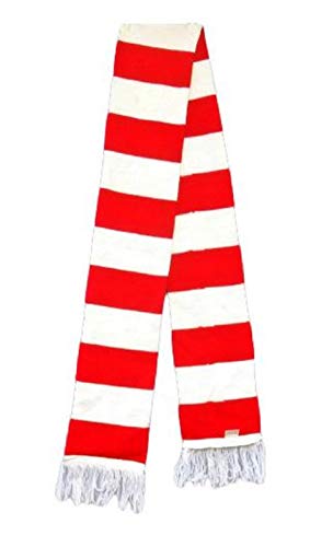 Zeetaq Children's Red & White Striped Fancy Dress 3 Piece Set (Scarf, One Size)