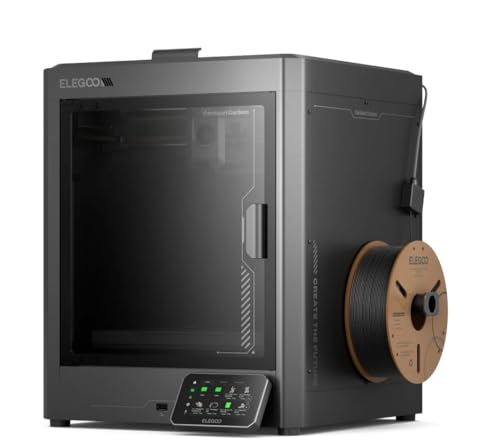 Image of ELEGOO Centauri Carbon High-Speed Resin 3D Printer with 10K Monochrome LCD, Auto Leveling, Large Build Volume, Dual Z-Axis Linear Rails, Wi-Fi Connectivity, and Advanced Cooling System.