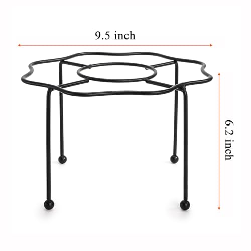 Support de table pour pizza permettant de libérer l'espace des tables encombrées - 4 pièces - 3