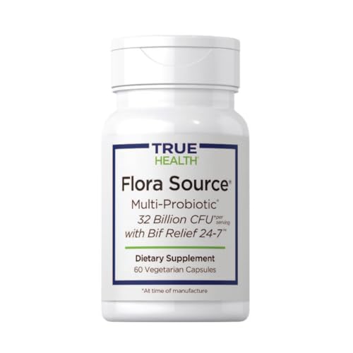 True Health - Probiotic Multi Strain Supplement - Microbiome Support 60 Vegetarian Capsules - for Women and Men