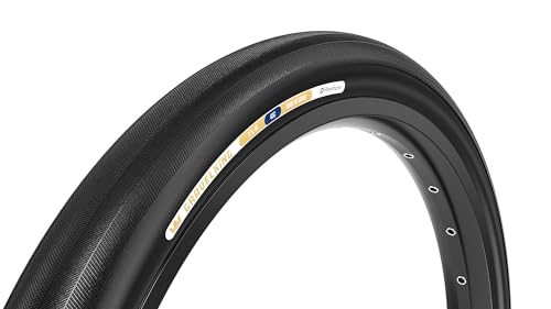 Panaracer Gravelking Slick TLR Tubeless Ready Folding Tyre, ZSG Gravel Compound -Puncture Resistant, Beadlock Technology