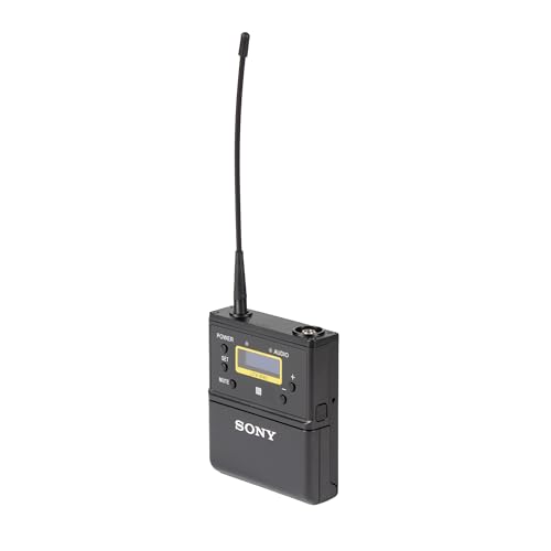 Kit de micrófonos lavalier inalámbricos Sony UWP-D27 dual (UC25: 536–608 MHz) para grabación y streaming, con receptor dual y emparejamiento NFC miniatura 3