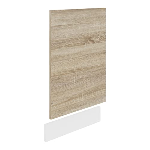 VCM Panneau Avant en Bois Blanc/chêne Sonoma Taille Unique