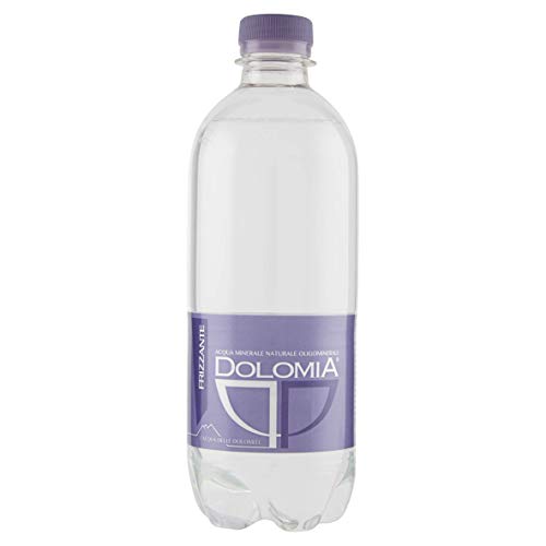 Acqua Dolomia Elegant 0,5L Frizzante - confezione da 24 bottiglie in plastica