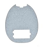 musicman stingray 4 pickguard  KAISH Golpeador de bajo para Musicman Classic de 4 cuerdas StingRay modelos de bajo blanco perla