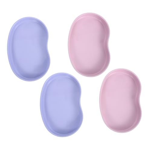 minkissy 4piezas Bandeja De Acero Inoxidable Para Joyas Organizador De Cosméticos Joyero Bandeja Tocador Baño Unidades