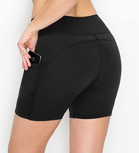 Image of ALWAYS Women's Super Soft Biker Shorts - 3 inch / 5 inch / 8 inch High Waisted Yoga Running Dance Spandex Shorts