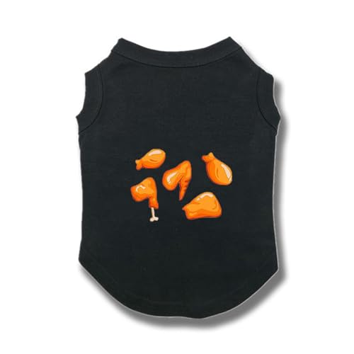 CNJKS ペットウェア ドッグウエア 犬服 夏用 冷感 Tシャツ 3XL 小型犬 涼しい 通気性 日焼け対策 皮膚保護 ドッグウェア ペット服 犬 猫 かわいい 小中型犬 猫服 ペッ 通気 抜け毛防止 お散歩服 ブラック 普段着 薄手