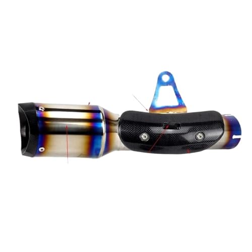 Silencieux échappement titane BMW S1000RR gain poids raccord carbone