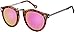 Produktbild La Optica B.L.M. UV400 CAT 3 CE Damen Sonnenbrille Rund ohne Nasensteg - Glänzend Leo (Gläser: Pink verspiegelt)_LO15 Br B-Pink