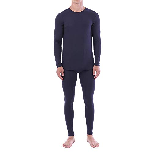 Ensemble de sous-vêtements Thermiques pour Hommes Haut à Manches Longues Long Johns