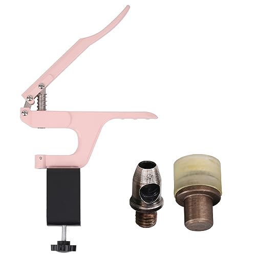 Matrices de découpe 12 mm et pince ZYT rose WedDecor pour loisirs en cuir