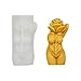 Human Body Candle Molds Rose Mushroom Body Silicone Mould Plaster Molds Handmade Scented Candle Molds Ornament Molds
