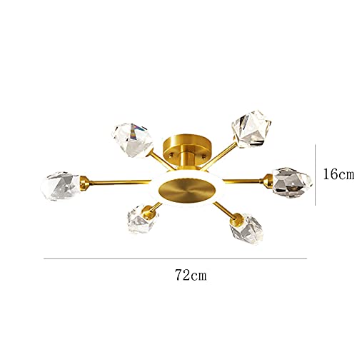 Plafond lighttures dimmable or 117cm pour un éclairage ajustable