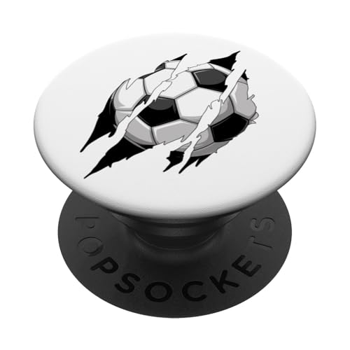 Soccer Ball Claw Mark PopSockets Grip