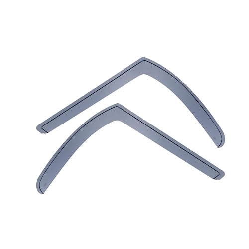 Modifycar - Deflectores Compatibles con Renault Trafic 2001-2014 - Vidrio Acrílico Duradero - Derivabrisas Delanteros Ahumados para Ventanillas - Instalación Interior - 2 Unidades