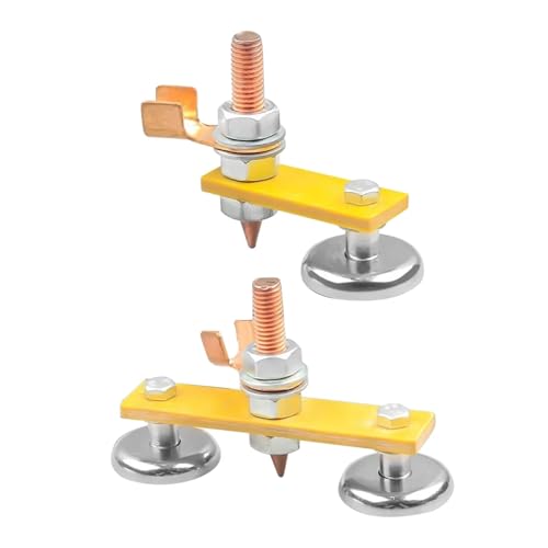 Pince de terre magnétique double tête avec queue en cuivre pour soudage - 6