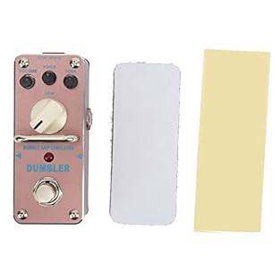 [High-Performance Distortion]: This analog distortion pedal delivers excellent dynamic response and clarity, allowing your guitar tone to cut through with rich harmonic textures and smooth gain for versatile music styles and live performances. [True ...